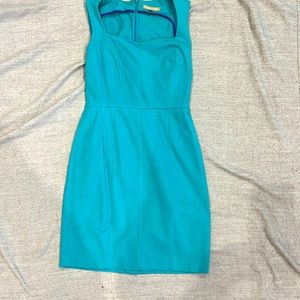 Turquoise Shift Dress. Banana Republic size 8